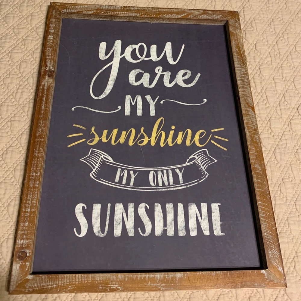 Rustic/ vintage chalkboard sign